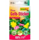 Inseko Klebefalle 15 x Profi Gelbsticker Gelbtafeln Fliegenfalle umweltfreundlich & giftfrei Bild 1