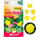 Inseko Klebefalle 15 x Profi Gelbsticker Gelbtafeln Fliegenfalle umweltfreundlich & giftfrei Bild 2