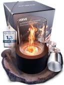 FIRELL Tischkamin VERVE Bioethanol Beton Edelstahl Komplett-Set Bild 2