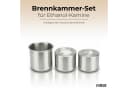 FIRELL Ethanol Brenner 125ml 3-teilig Edelstahl Bild 1