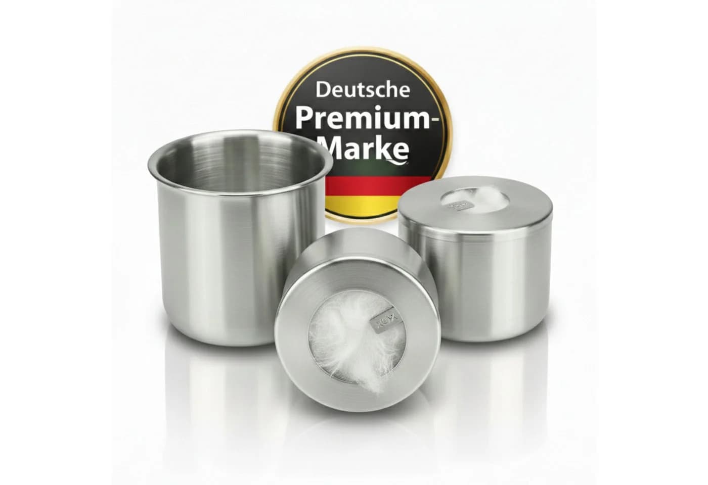 FIRELL Ethanol Brenner 125ml 3-teilig Edelstahl - Bild 2