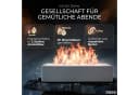 FIRELL Tischkamin SQUARE aus massivem Beton mit Edelstahlbrenner Bild 5