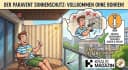 KrausMagazin Balkonsichtschutz Teleskop-Spannstange Schwarz Bild 4