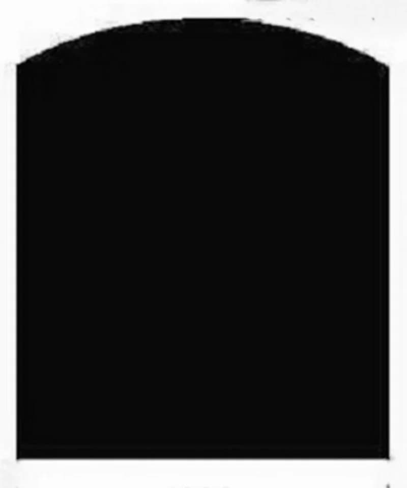 Hanseatic Bodenschutzplatte Stahl Schwarz 100x120 cm