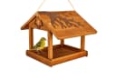 BIRDSOUL Vogelhaus Forest Braun Wasserableitendes Design Bild 2