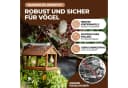BIRDSOUL Vogelhaus Forest Braun Wasserableitendes Design Bild 5