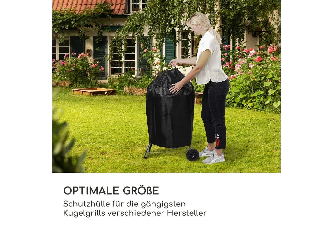 blumfeldt Gartenmöbel-Schutzhülle Grillguard - Schutzhülle für Kugelgrills