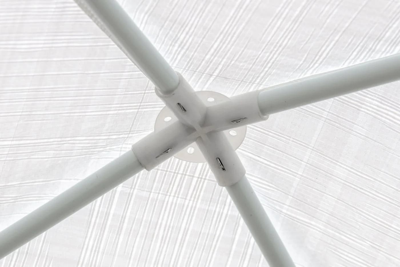 TrendLine Pavillon 300x300 cm Weiß mit Seitenwänden