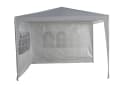 TrendLine Pavillon 300x300 cm Weiß mit Seitenwänden Bild 4