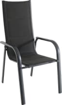 Primaster Stapelstuhl Fano Anthrazit witterungsbeständig Aluminium Bild 1