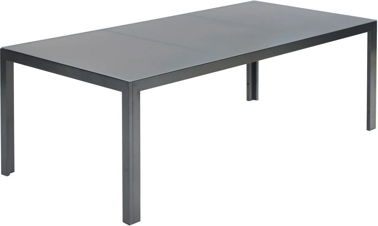 Primaster Gartentisch Pero Anthrazit Aluminium Strukturglas - Bild 2