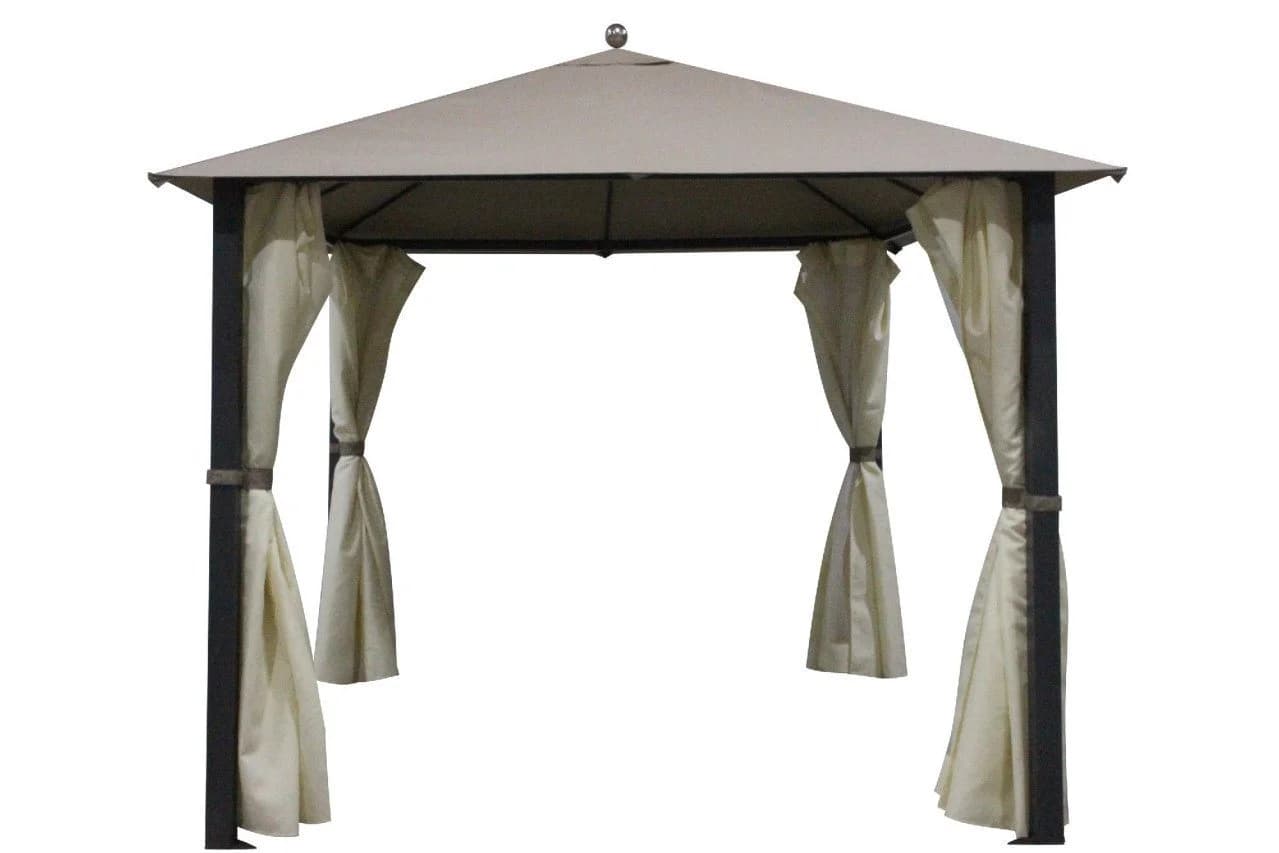 Trend Line Seitenteile für Pavillon Kos Taupe 4er Set
