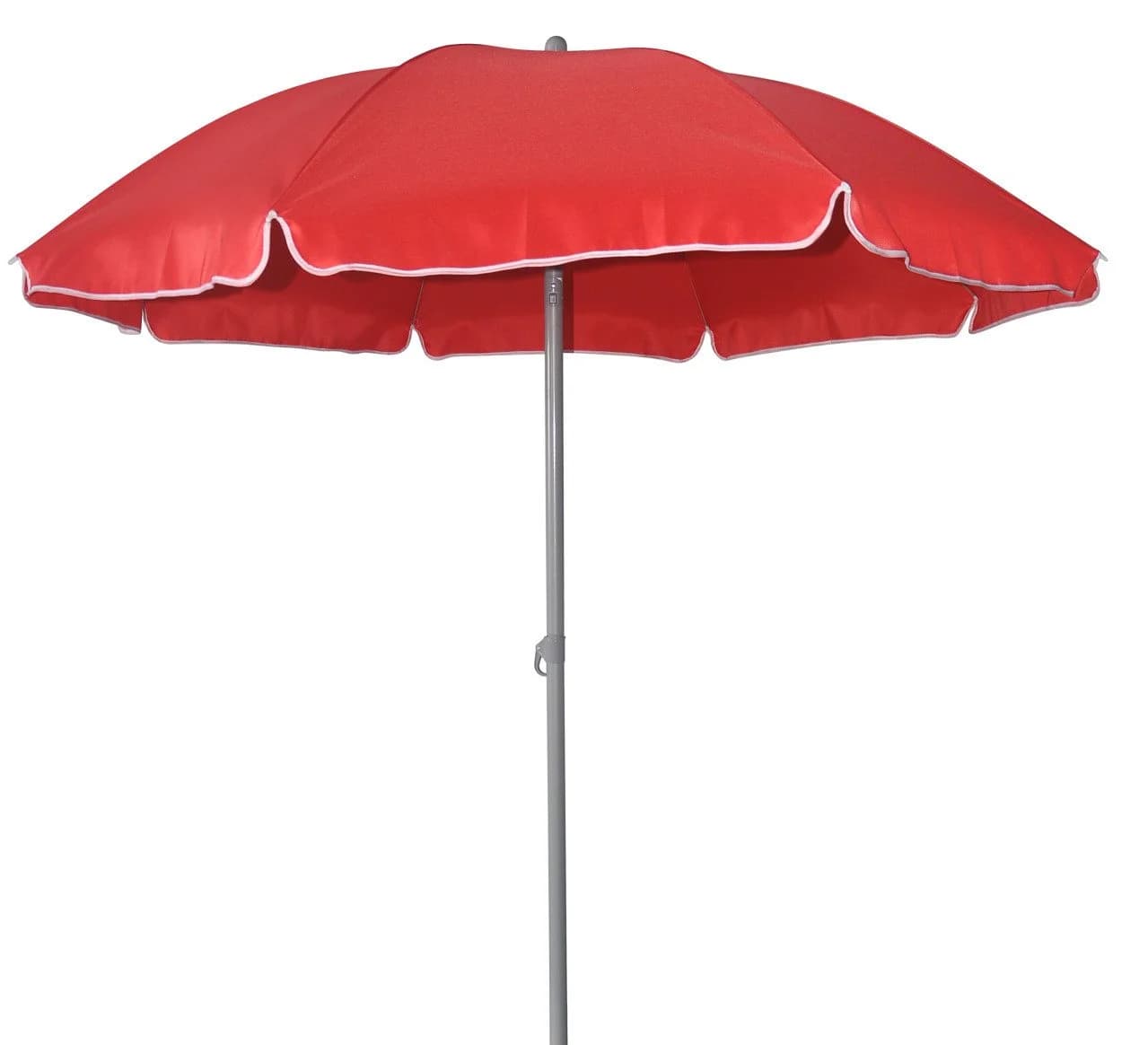 Trend Line Sonnenschirm Rot Ø 180 cm mit Knickgelenk - Bild 2