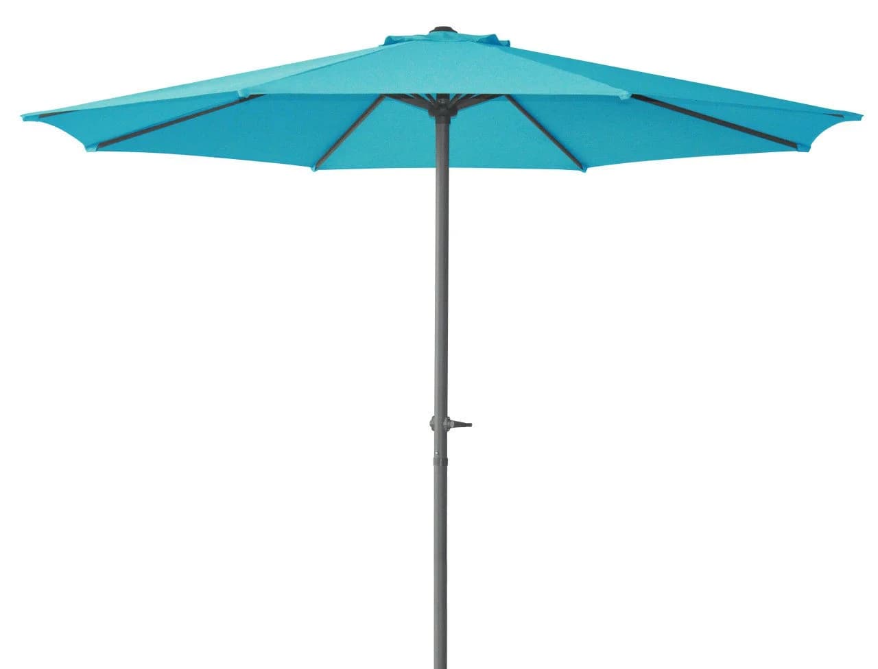TrendLine Sonnenschirm Sofia Petrol Ø 300 cm mit Kurbel