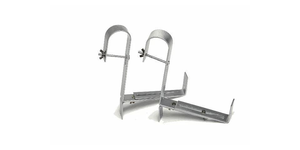 Trend Line Blumenkastenhalter Verzinkt 2-fach Verstellbar Silber