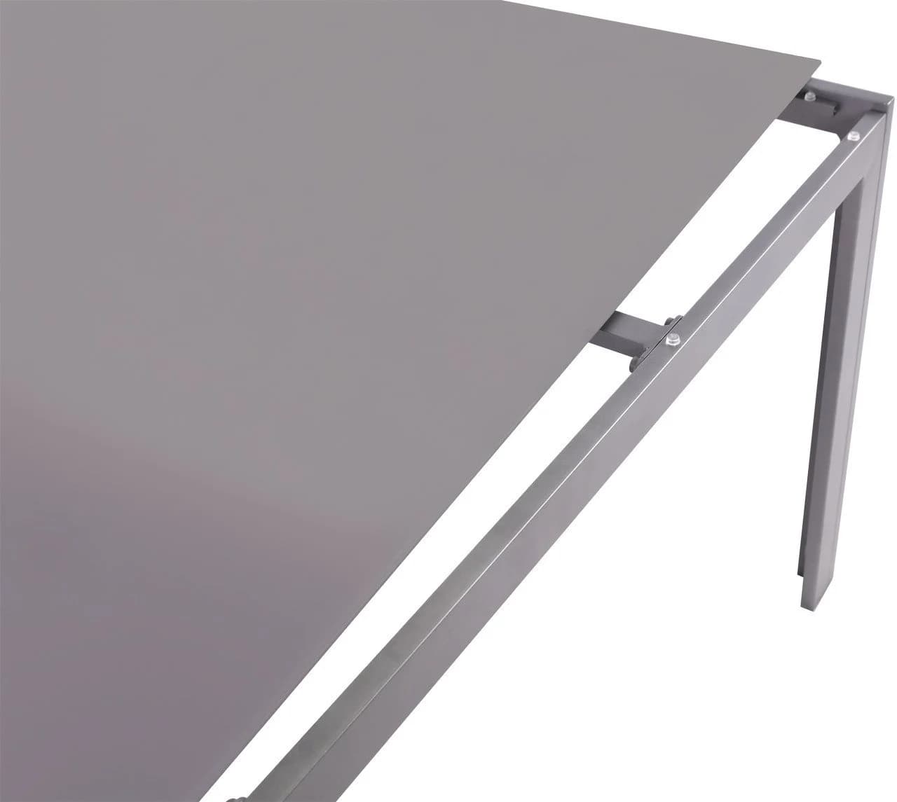 Trend Line Gartentisch New York Anthrazit Aluminium Glas - Bild 4