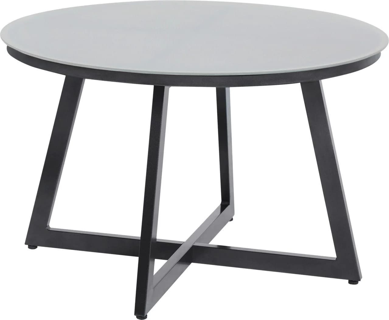 Primaster Beistelltisch Lumio Anthrazit Aluminium Glas - Bild 2