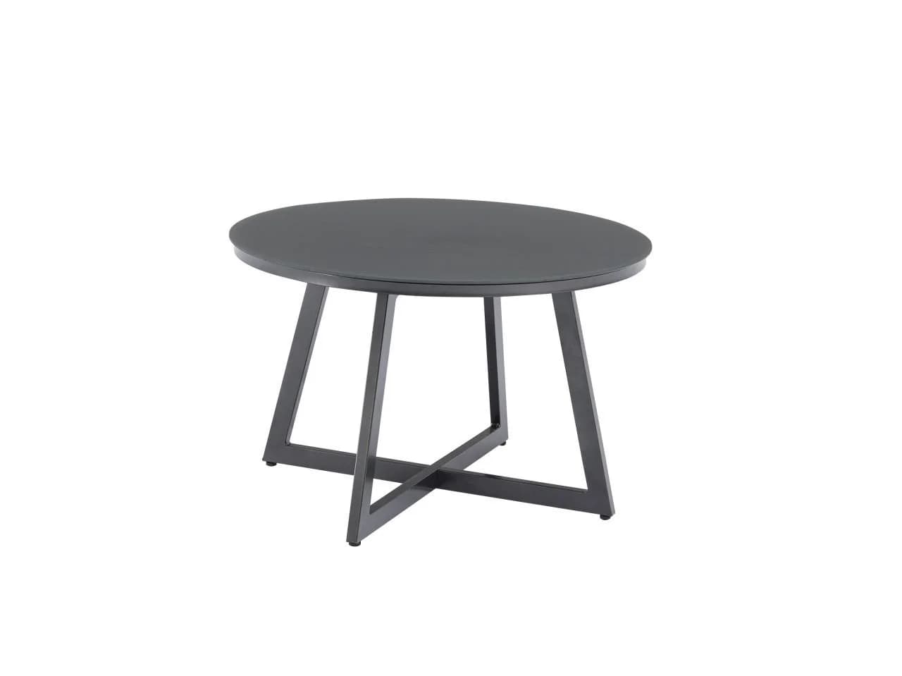 Primaster Beistelltisch Lumio Anthrazit Aluminium Glas - Bild 3