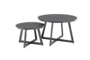 Primaster Beistelltisch Lumio Anthrazit Aluminium Glas Bild 4
