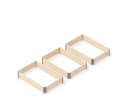 Upyard Palettenrahmen Hochbeet 3er-Set 80 x 60 cm Bild 4