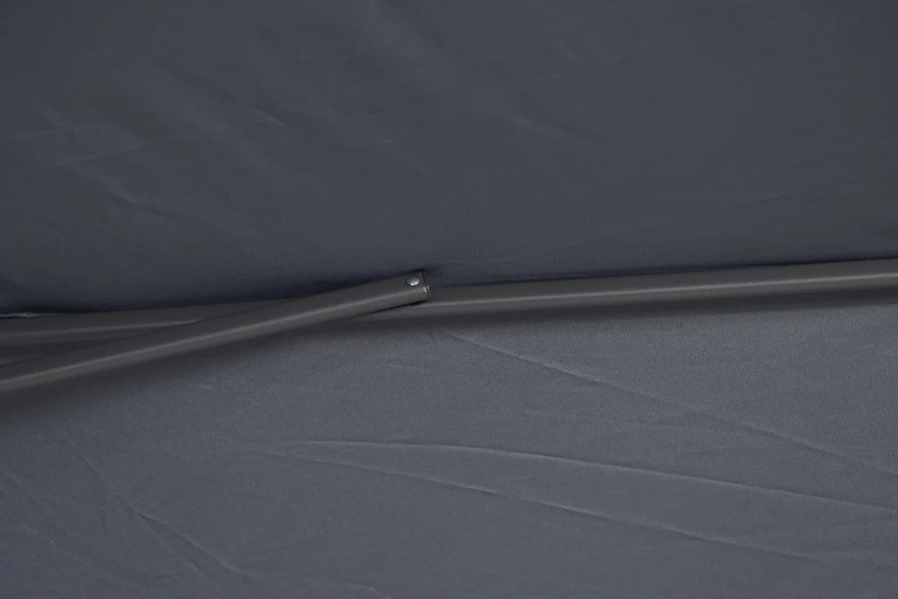 Primaster Sonnenschirm Florida anthrazit Ø 250 cm mit Knickgelenk