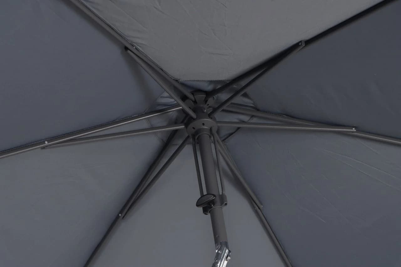 Primaster Sonnenschirm Florida anthrazit Ø 250 cm mit Knickgelenk - Bild 4