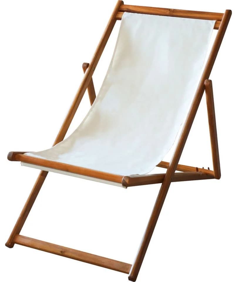 Primaster Gartenliegestuhl Karla beige klappbar verstellbar
