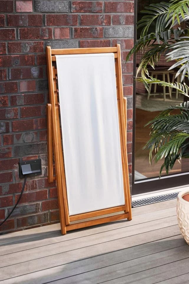 Primaster Gartenliegestuhl Karla beige klappbar verstellbar - Bild 5