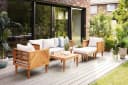 Primaster Gartenlounge-Set Minori 5-tlg. Grau Akazienholz Bild 2
