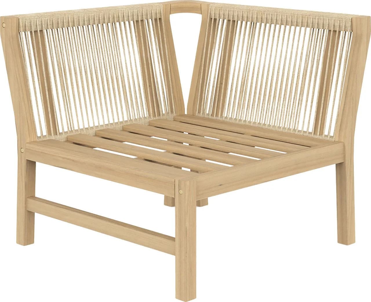 Primaster Gartenlounge-Set Leros 3-tlg. Akazienholz Beige - Bild 5