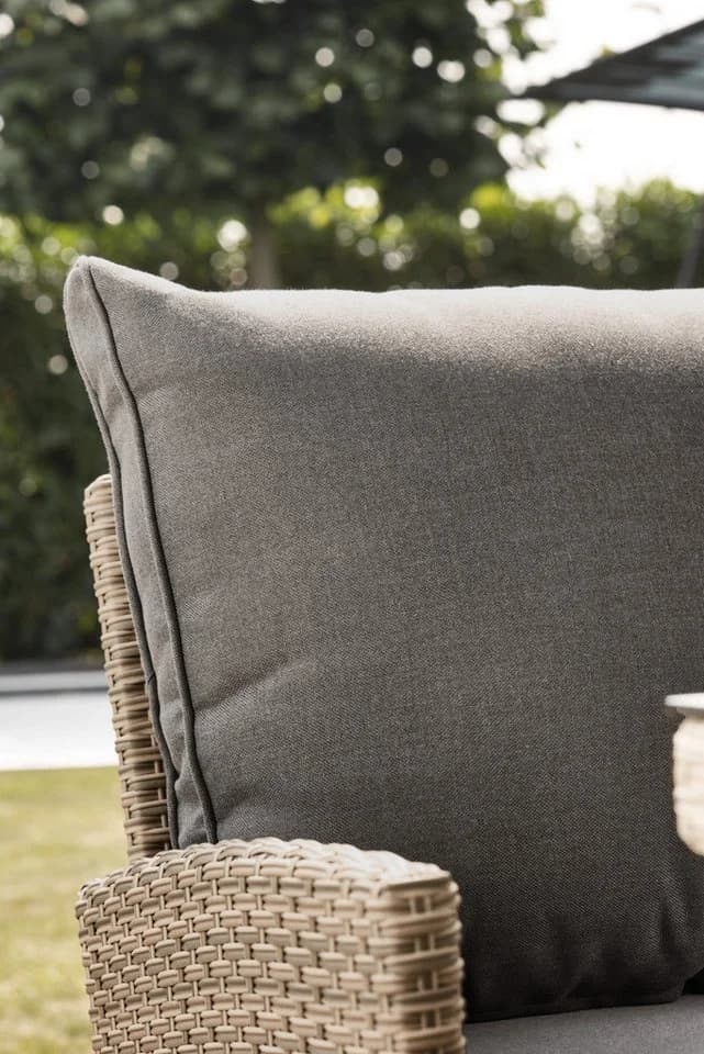 Primaster Gartenlounge-Set Andros Grau PE-Wicker Stahl - Bild 5