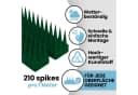KONZEPT Taubenabwehr Spikes UV-beständig 6er Set 3m Bild 3