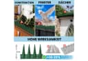 KONZEPT Taubenabwehr Spikes UV-beständig 6er Set 3m Bild 4