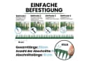 KONZEPT Taubenabwehr Spikes UV-beständig 6er Set 3m Bild 5