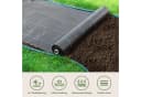 OUNUO Unkrautvlies 90g/m² Schwarz 3x25m Rolle Bild 1