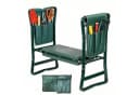 PFCTART Klappbare Gartenkniebank mit EVA-Polster und Werkzeugtaschen Bild 2