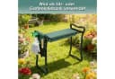 PFCTART Klappbare Gartenkniebank mit EVA-Polster und Werkzeugtaschen Bild 3