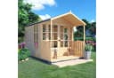 Gartenhaus BERTILO Salisbury Massivholz Beige Naturbelassen Bild 3