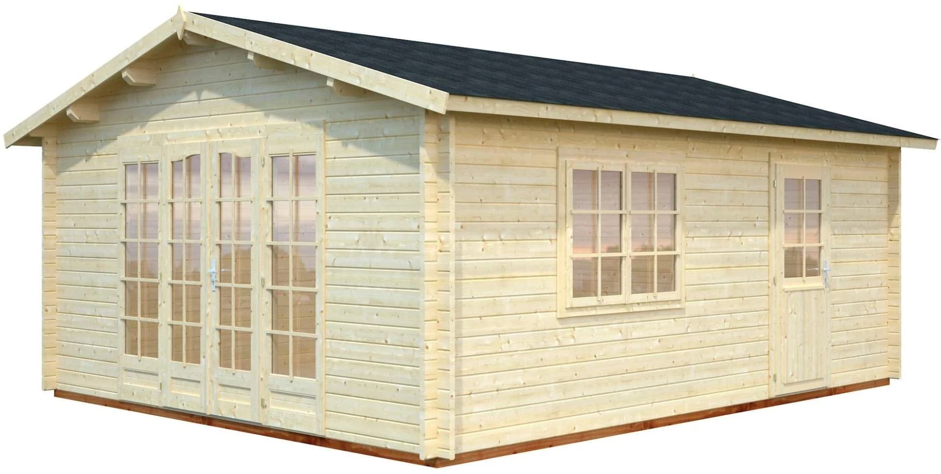 Palmako Gartenhaus Irene 23,9 m² Massivholz