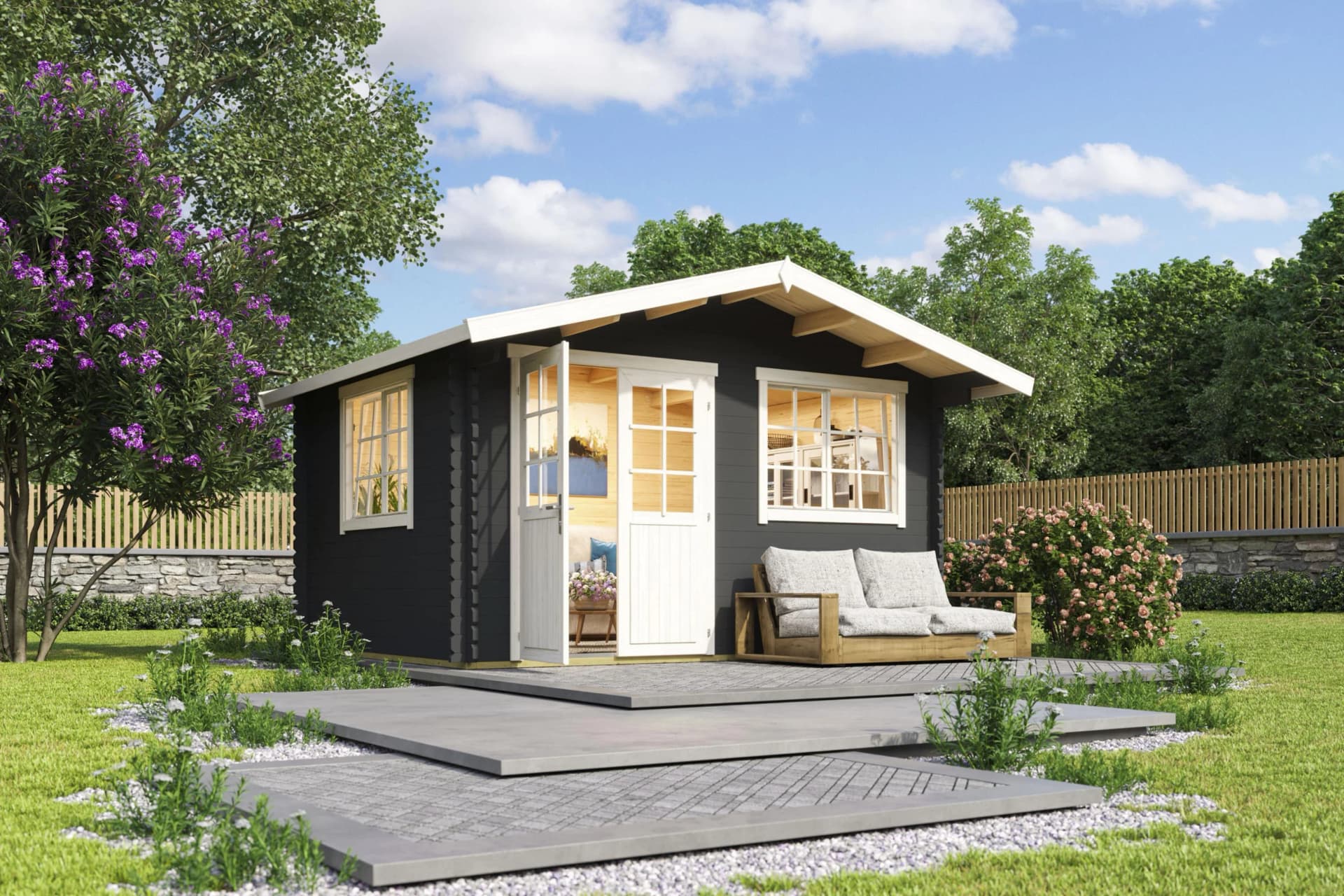 Lasita Maja Gartenhaus Norderney 2 Carbongrau
