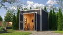 Gartenhaus Fynn 2 Carbongrau Nordic Holz Bild 2