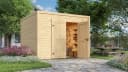 Modernes Gartenhaus aus Massivholz Bild 2