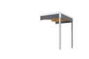 Gartenhaus-Anbaudach WEKA für die Gartenhäuser der Serie Batu Dunkelgrau Bild 2