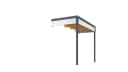 Gartenhaus-Anbaudach Nordic Holz Felix / Finn Flachdach Lichtgrau Bild 2