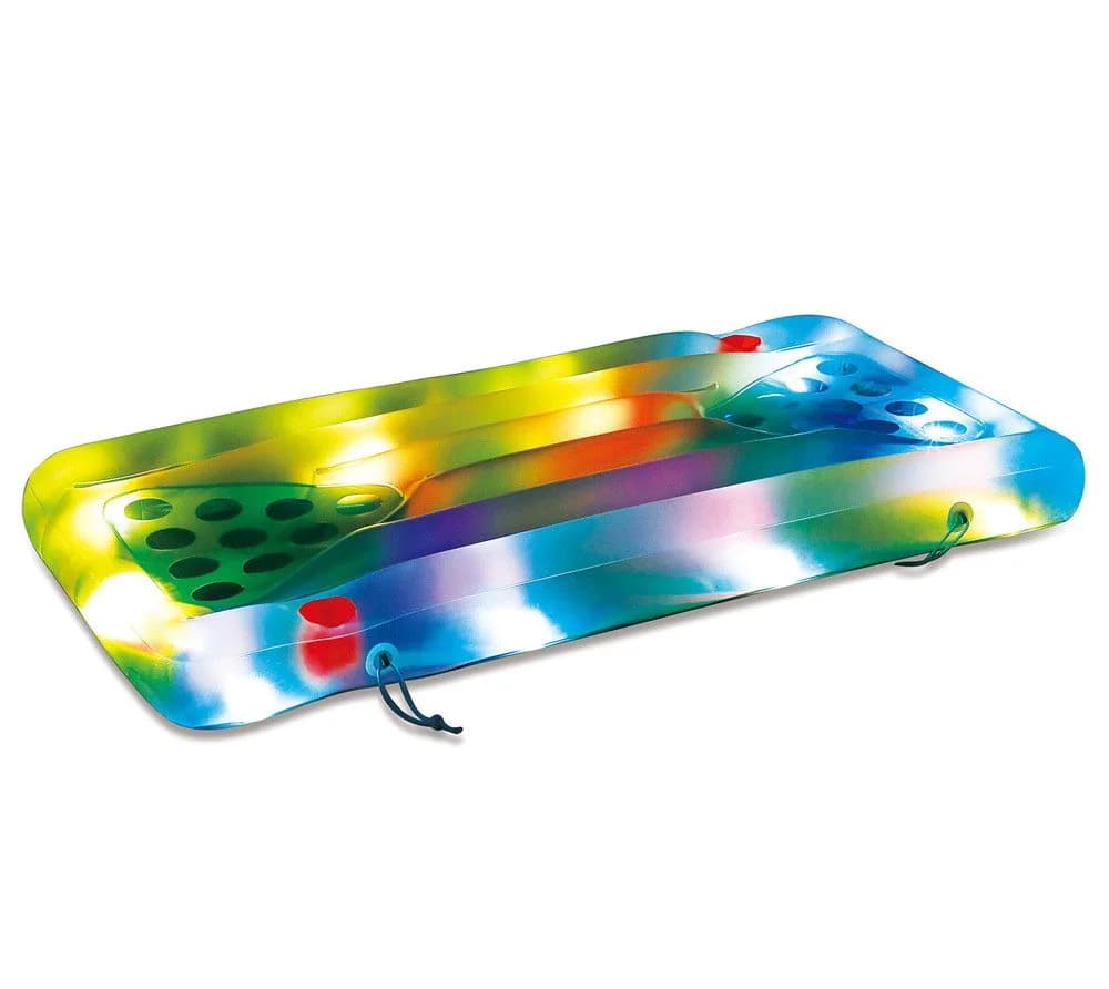 Summer Waves Aqua Glow LED Luftmatratze mit Bierpong - Bild 5