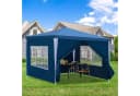 Clanmacy Pavillon 3x3 m Blau UV-Schutz wasserfest Bild 2