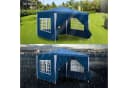 Clanmacy Pavillon Partyzelt 3x3m Blau Wasserdicht Bild 3