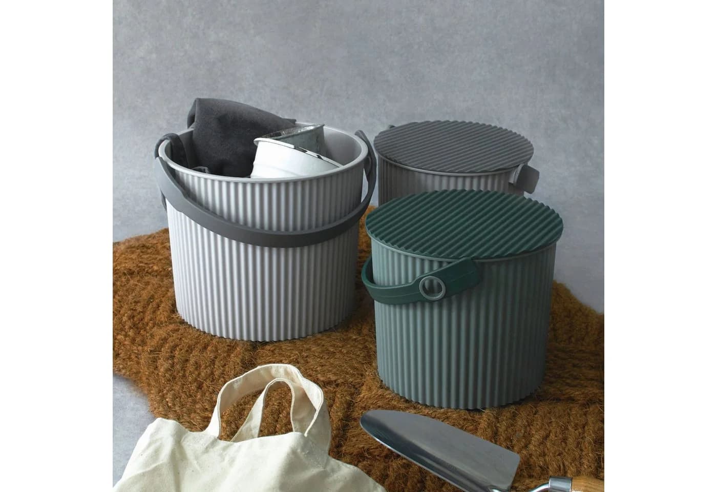 Hachiman Omnioutil Eimer L Naturaluxe Grau 10 l - Bild 3