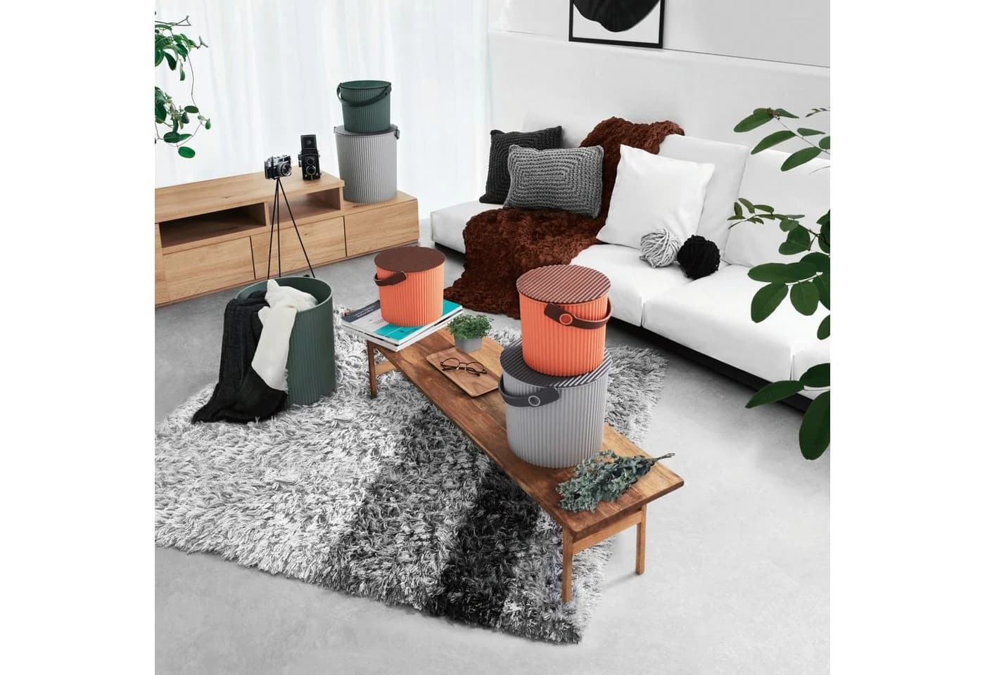 Hachiman Omnioutil Eimer L Naturaluxe Grau 10 l - Bild 5