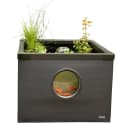 Hozelock Outdoor Aquarium 500 Liter Polyrattan mit 3 Fenstern Bild 3